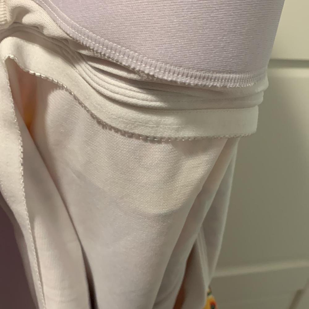 Boden Long Swimsuit 20-22L US Long Torso one piece Pink Yellow Floral V Neck NWT - Picture 7 of 15